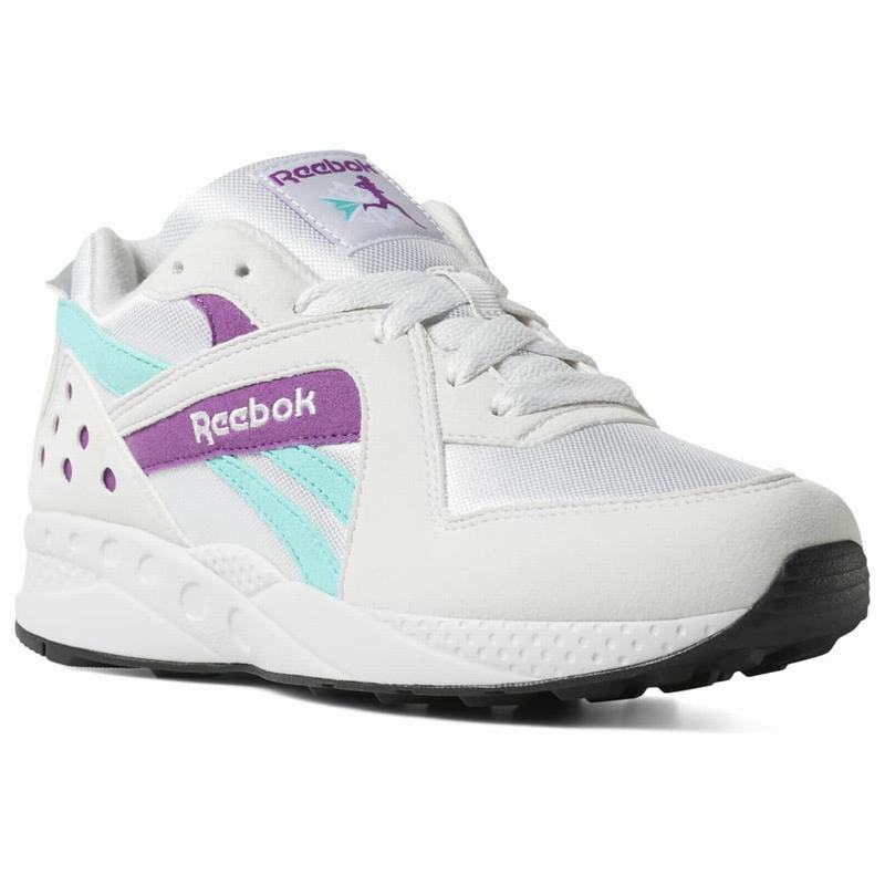 Reebok Pyro Tenisky Damske - Biele/Tyrkysové/Nachový NK8899LD